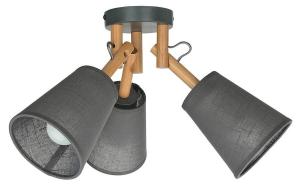 Потолочный светильник Easylight VAIO, серый - материал: дерево - 42 x 31 x 42 см