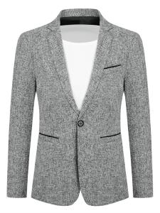 Youthup Серый пиджак Slim fit