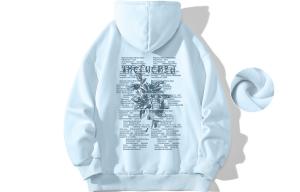 Унисекс свитшот FUERZA, светло-голубой