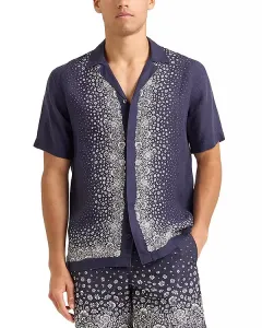 Рубашка с растением Майтан Orlebar Brown, синий