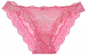 Женские трусы Victoria's Secret, цвет 1 strip (pink)