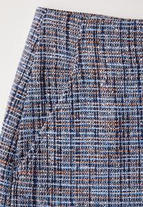 Юбка А-силуэта BOUCLÉ Street One Studio, синий