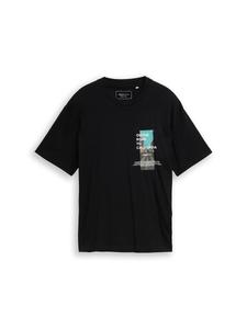 Рубашка TOM TAILOR DENIM, черный