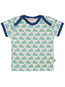 Рубашка loud + proud Schnecken, изумрудный