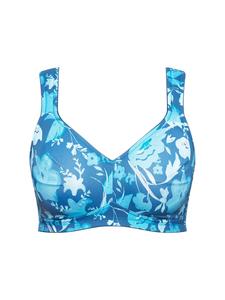 Бюстгальтер на косточках Ulla Popken BH, цвет dunkles petrol