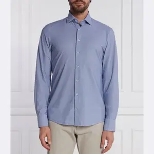 Классический крой рубашки Stenströms, синий