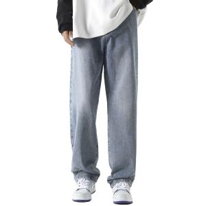 Джинсы унисекс Imcrasy, [Утолщенный и на флисовой подкладке] Винтажный синий