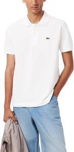 Lacoste мужская классическая футболка-поло L.12.12 из плотного пике, White