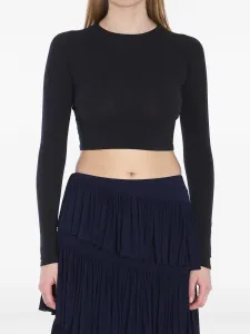 Укороченный топ Alaïa, черный