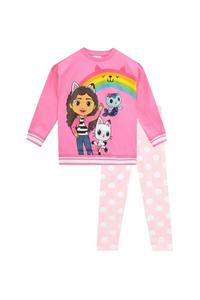 Комплект одежды из толстовки и леггинсов Gabby's Dollhouse, розовый