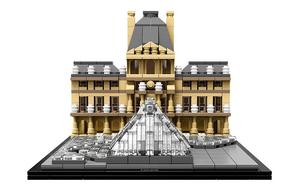 Архитектурная коллекция здание Лувр строительные блоки 695 деталей 21024 LEGO