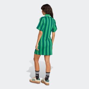 Мини платье ADIDAS ORIGINALS, Green/Dark green