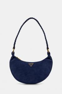 Замшевая сумка AMITA Guess, темно-синий