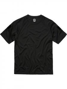 Футболка Quick Dry Shirt Shortsleeve черного цвета Brandit