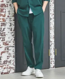 Эластичная катионная футболка, зауженные брюки Union Station, цвет Green