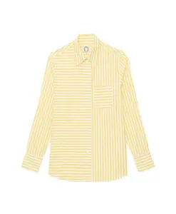 Рубашка Морин в желтую полоску Ines De La Fressange Paris, желтый