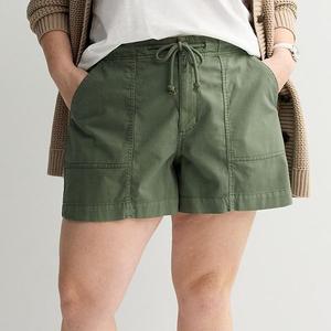 Шорты утилитарные mid rise Plus size Sonoma Goods For Life, Manolo Olive