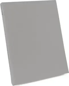 Простыня хлопковая, без ластика, 160х205 см, светло-серая Darymex