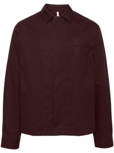 OAMC куртка-рубашка с фотопринтом, красный