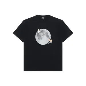 Футболка свободного кроя LOEWE, черный