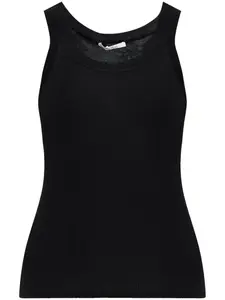 Топ Eliadi без рукавов MAX MARA, черный