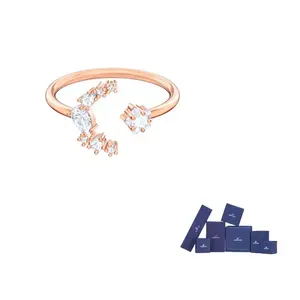 Swarovski Кольцо с позолотой Moonsun Rose Gold для женщин