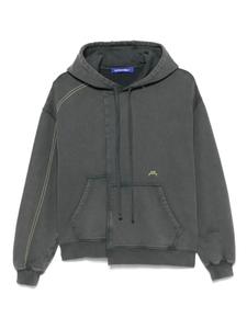 Толстовка с капюшоном и логотипом A-COLD-WALL*, серый