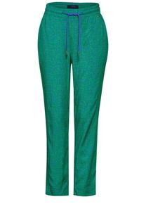 Брюки свободного кроя CECIL, изумрудный
