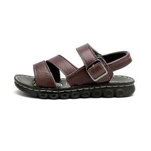 Нескользящие, износостойкие и бесшумные детские сандалии. SHIBU, коричневый