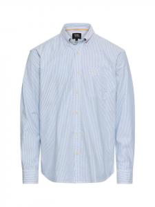 Camel Active Рубашка с длинными рукавами штормового синего цвета