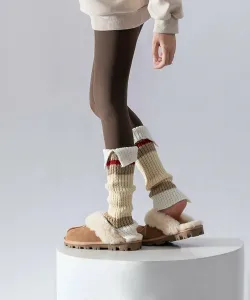 Многобортные гетры с деревянными пуговицами Aimoha - Select -, цвет White