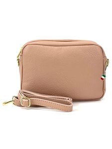 Сумка через плечо Florence, кожа, розовая, около 22 см Florence