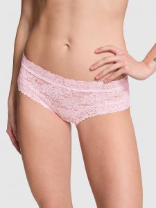 Подмигиваю, нахальные трусики Pink, bling lace pink tulip