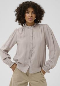 Блуза Kaffe KALILIANA SHIRT, Satellite/Light Brown