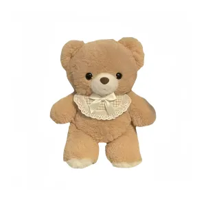 Милый и очаровательный плюшевый медвежонок в шарфе высота 30см LEVENKENESS