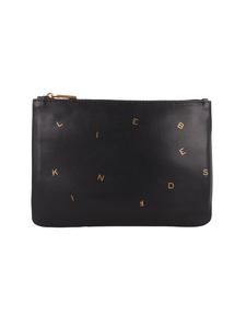 LIEBESKIND BERLIN Косметичка Dancing Letters, кожа, 21 см, черная