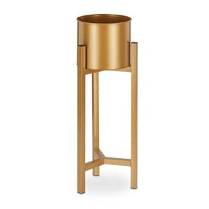 Цветочный горшок Relaxdays Ständer, 22x60x22 см, золотой