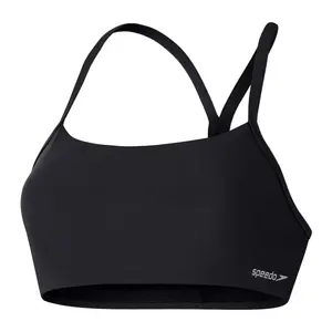 Женский купальник Speedo Solid Recordbreaker Top, черный