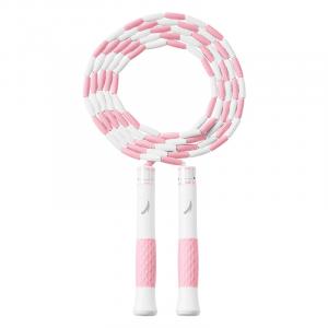 Развлекательная скакалка для детей неучтенная повседневная материал шнура PP, PVC, DTY, материал ручки пластик 2,8 м ANTA, розовый