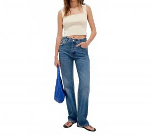 Джинсы Holly Highrise Bootcut в Темзе Free People, thames