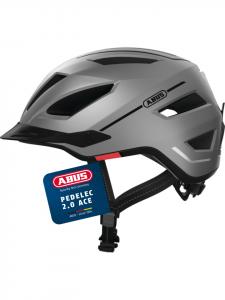 ABUS Велосипедный шлем Pedelec 2.0 в серебристом исполнении