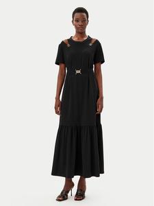 Платье на каждый день стандартный крой TA5275 JS088 Liu Jo Sport, черный