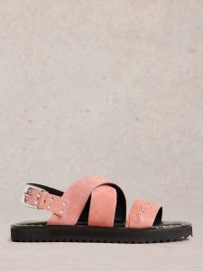 Вестерн сандалии Dolly из замши White Stuff, Mid Pink