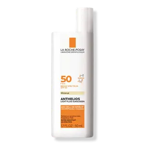 Ультралегкий минеральный солнцезащитный флюид для лица SPF 50 Anthelios La Roche-Posay