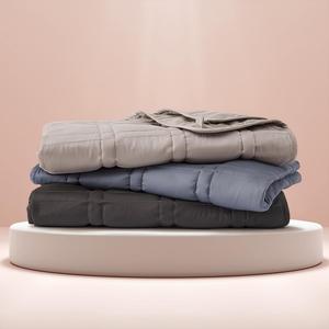 Утяжеленное одеяло для колен 91х56 см, 3,6 кг | Прохладное и 100% хлопок | Маленькое и удобное для путешествий
