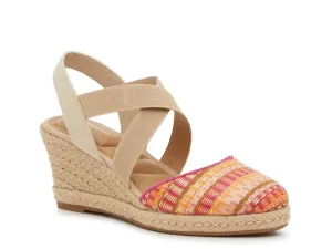 Kenedy Espadrille Wedge Сандалии Kelly & Katie, Pink/Orange/Multicolor