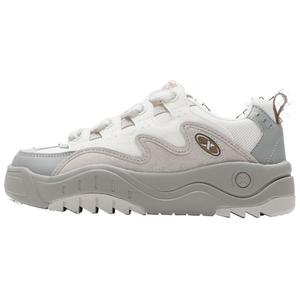 XTEP Женские кроссовки для скейтбординга с низкой подошвой и противоскользящей амортизацией, белые, серые