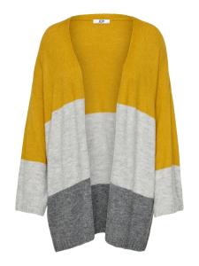 Кардиган JACQUELINE de YONG Strickjacke Curvy Gardigan, желтый