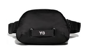 Y-3 Полиамидный поясной рюкзак унисекс малого размера черный, Black