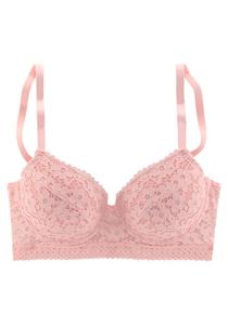 Футболка-бюстгальтер NUANCE, Rose